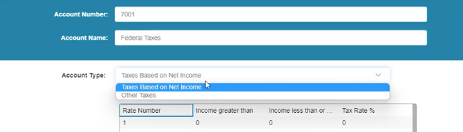 Account Type