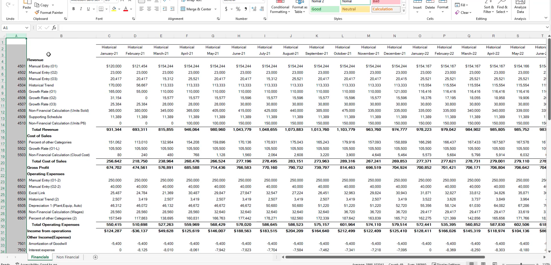 Import from Excel