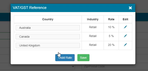 VAT Reference
